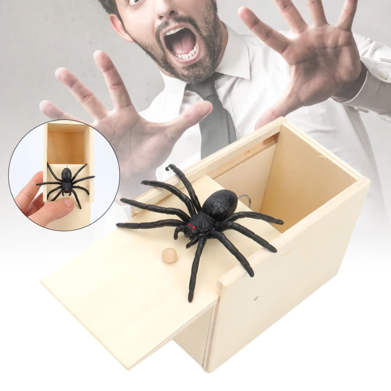 SchreckSchachtel™ / Die Ultimative Spinnen-Streichbox