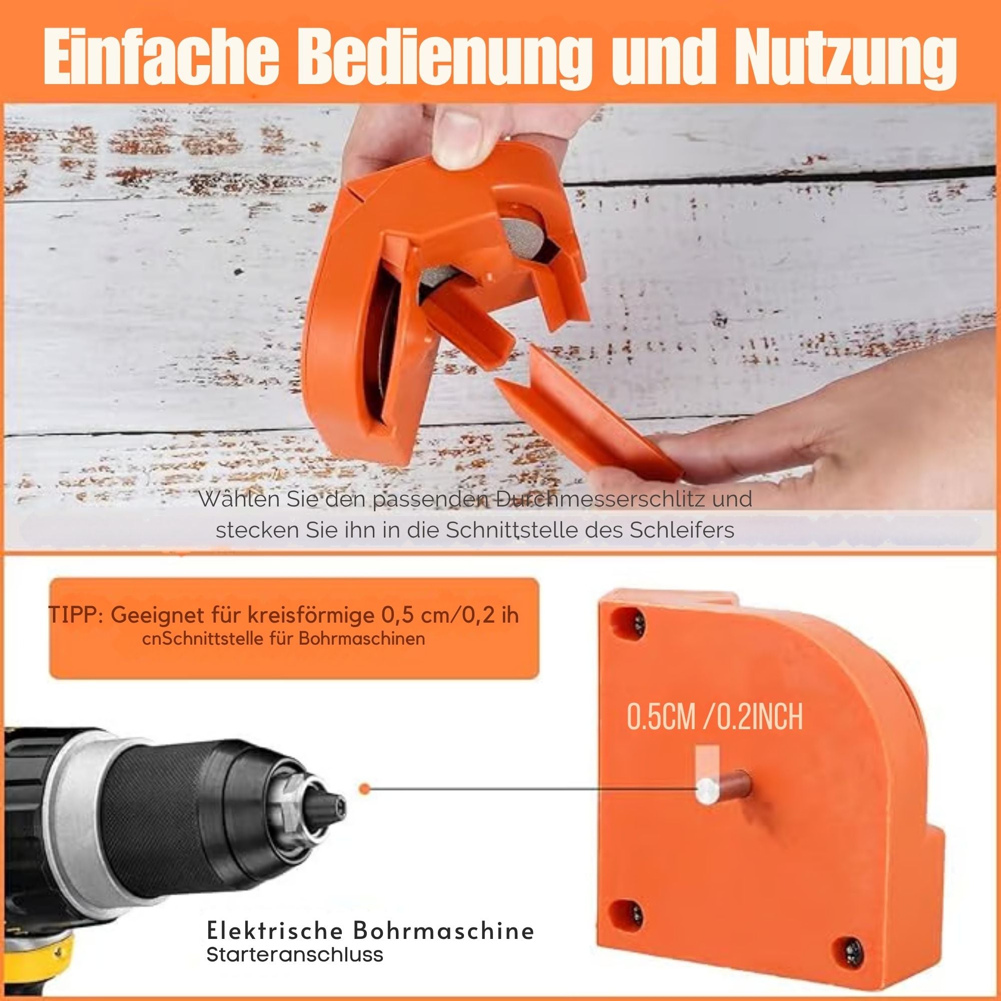 BohrerBoss™ / Bohrerschärfer