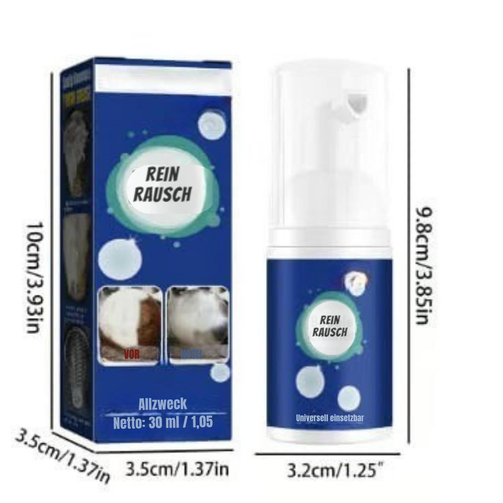 ReinRausch™ / Universelles Spülfreies Reinigungsspray
