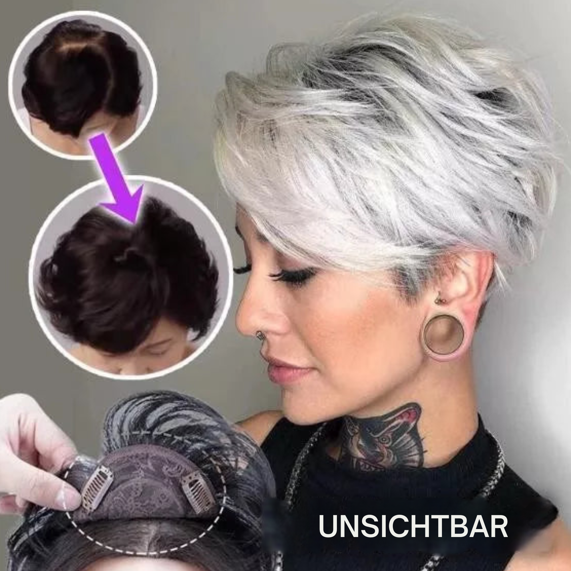 1+1 Gratis | Leonie Natürliche Haar-Clip-In-Extensions – Für doppelte Schönheit