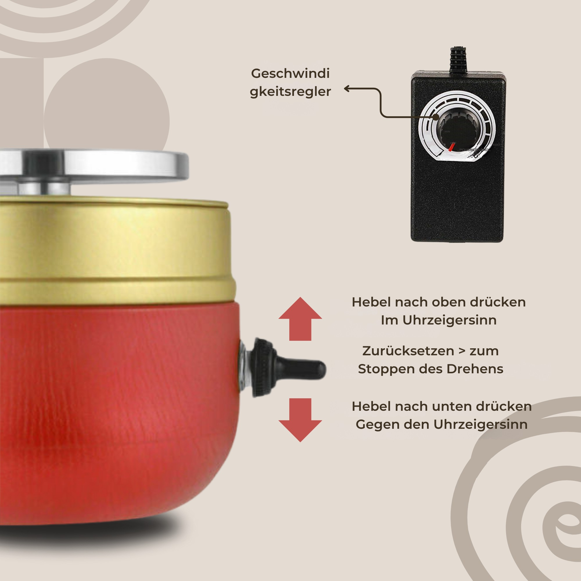 TonTanz™ / Gestalten Sie ganz einfach atemberaubende Keramikkunst zu Hause
