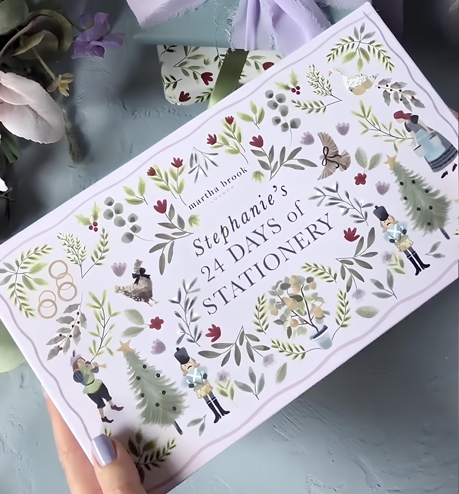 PapierParadies⢠/ Schreibwaren-Adventskalender Mit 24 Tagen