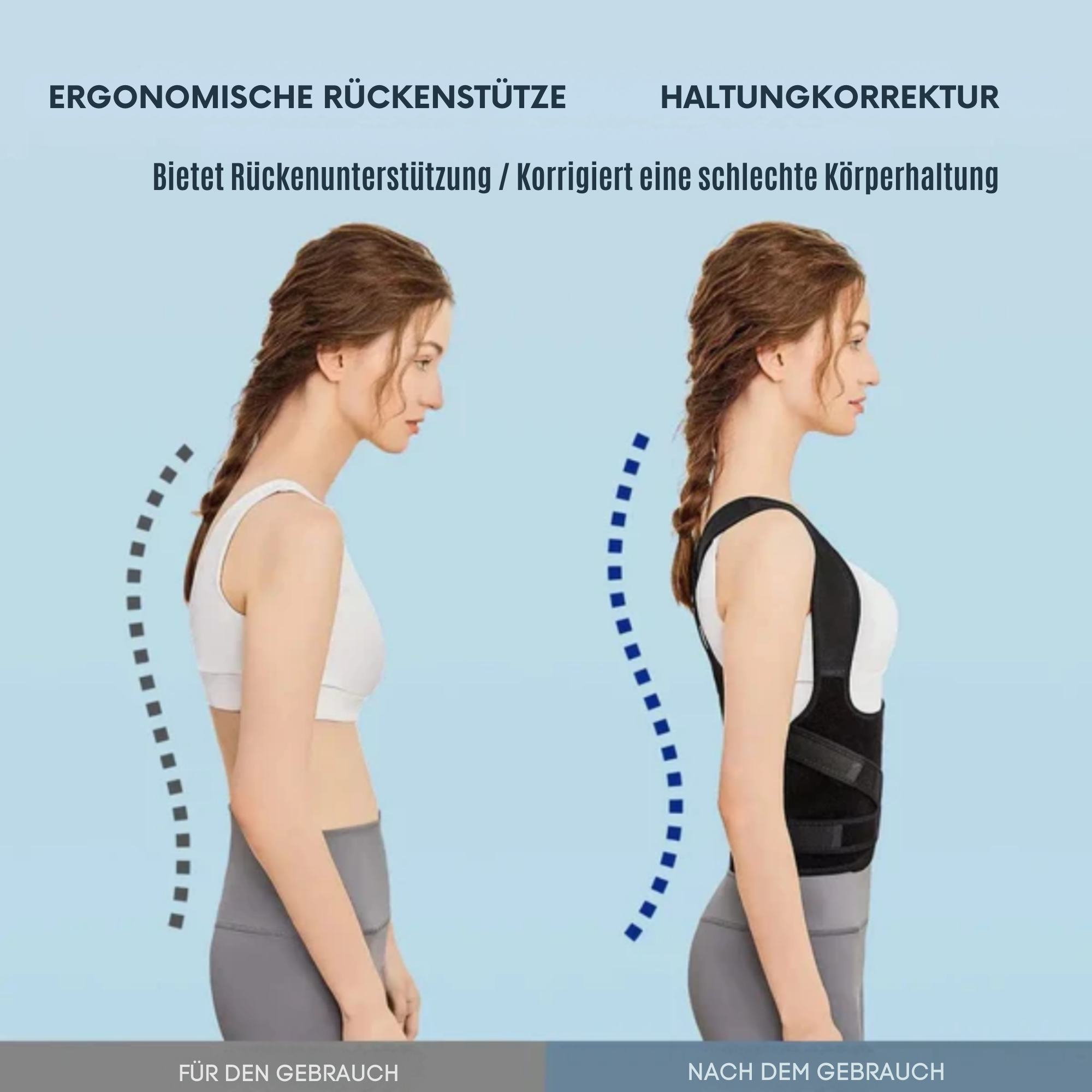HaltungsHilfe™ / Steh Aufrechter Und Fühl Dich Stärker
