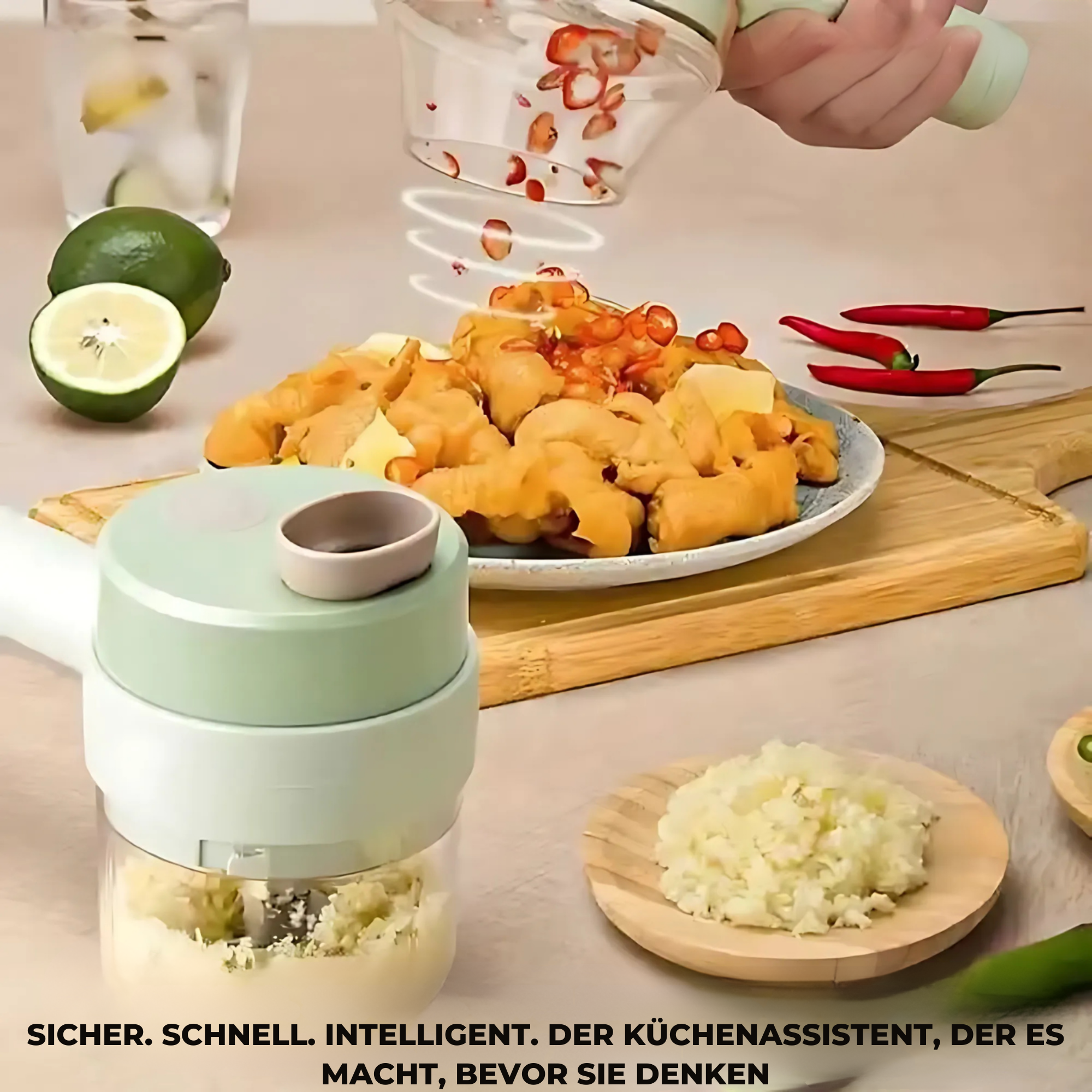 Benedikt – Sicher schneiden & Zeit sparen in der Küche