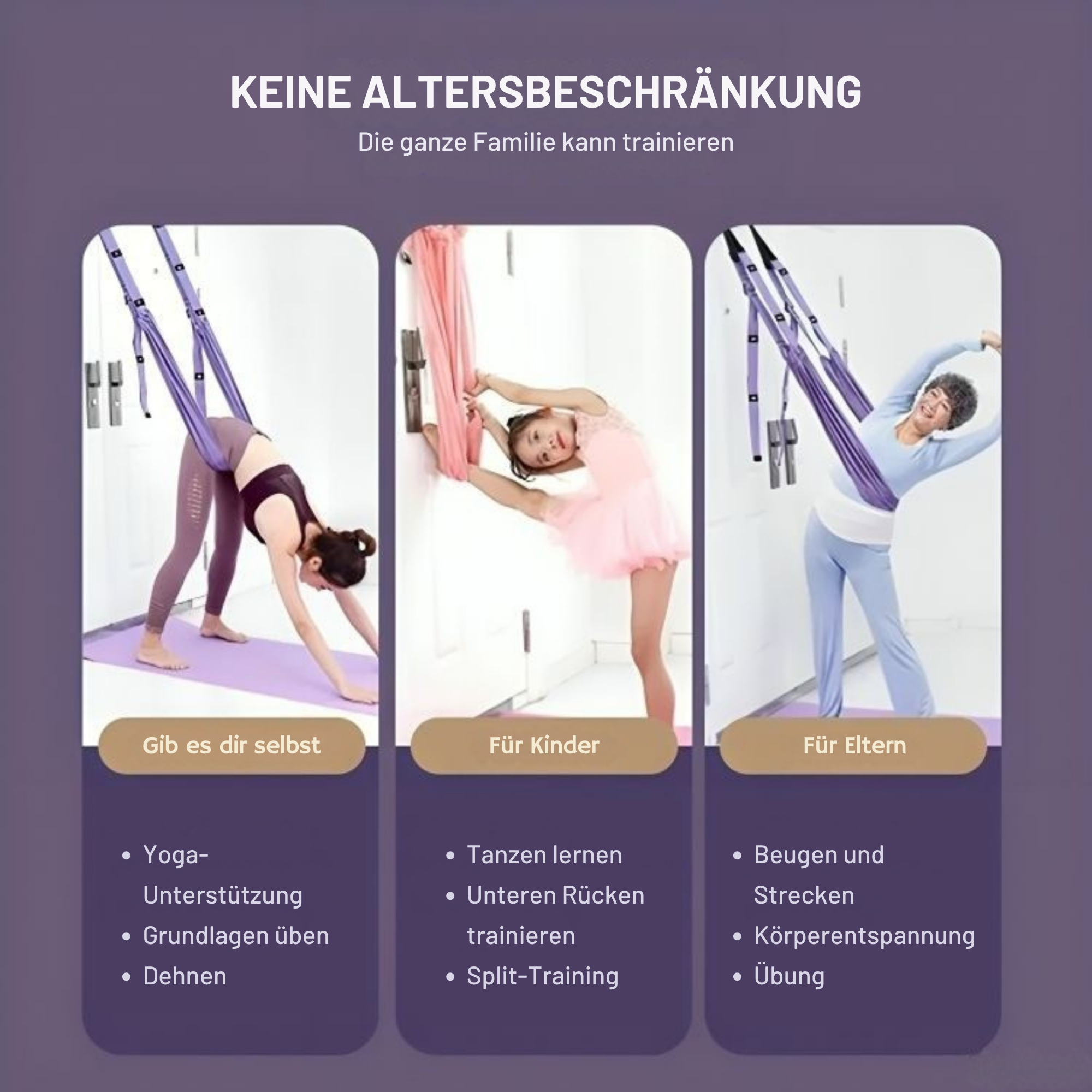 SchwebeStretch™ / Aerial Yoga-Seil