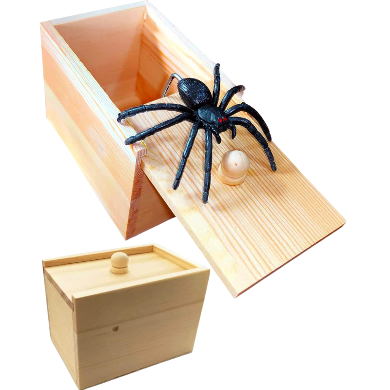 SchreckSchachtel™ / Die Ultimative Spinnen-Streichbox