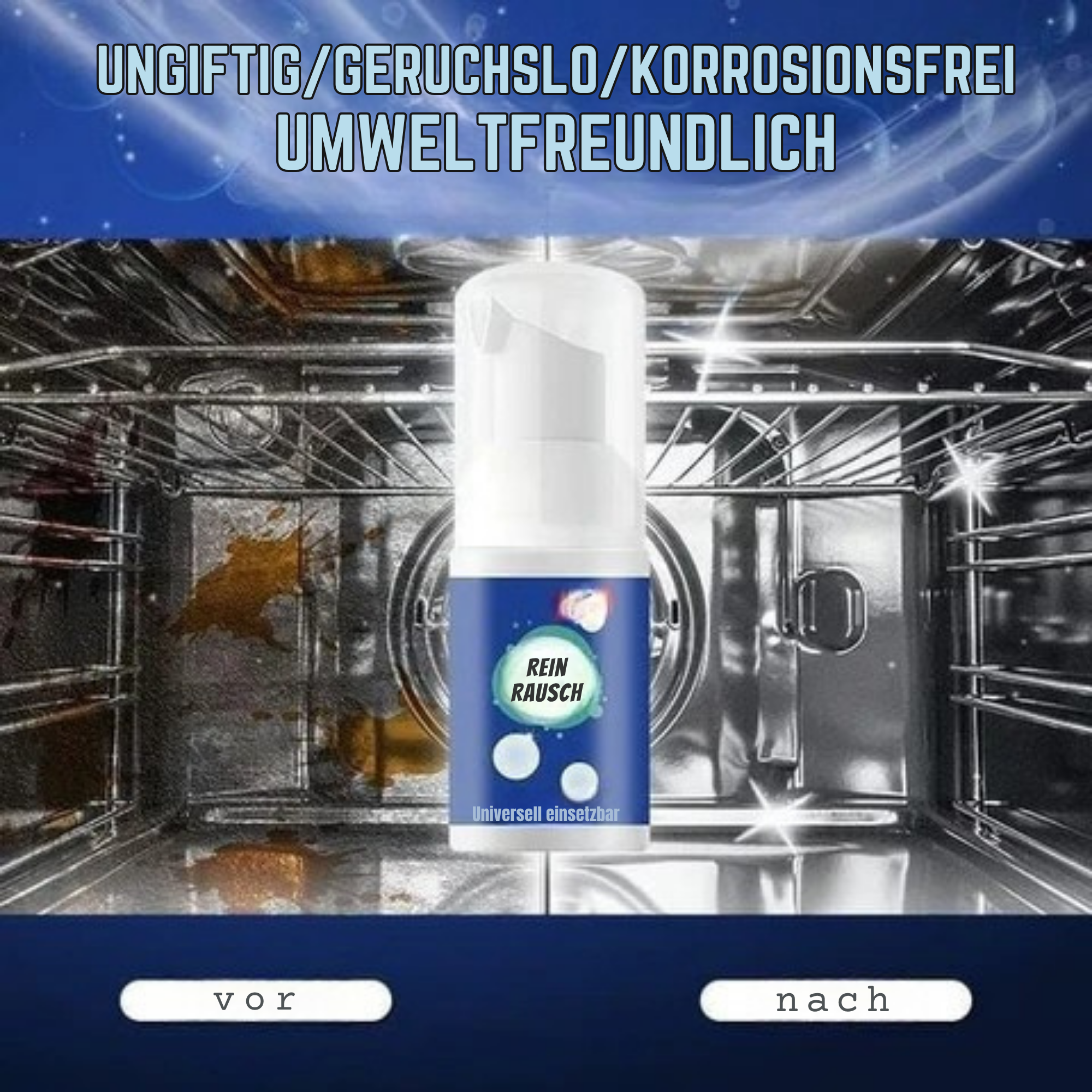 ReinRausch™ / Universelles Spülfreies Reinigungsspray