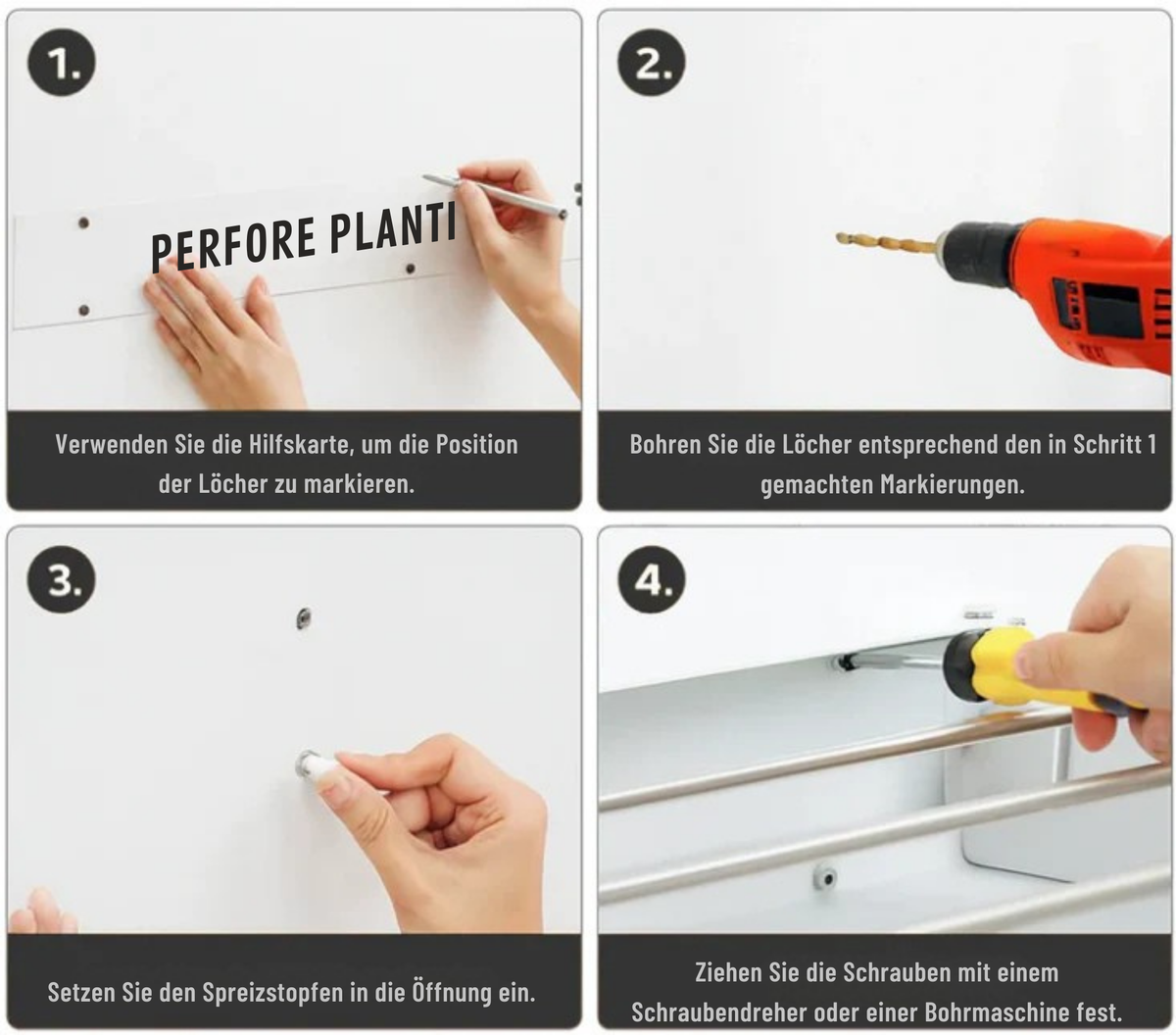 WäscheWand™ / Intelligenter Faltwäscheständer