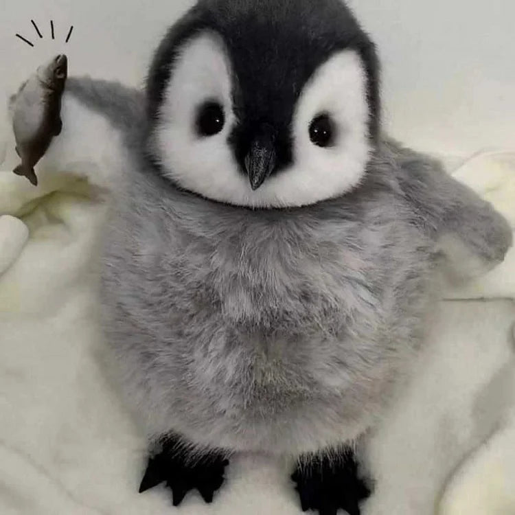 PinguPlüsch™ / Super Realistischer Plüsch KI Pinguin