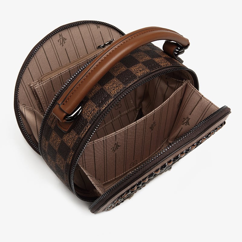 BärLuxe – Leder Umhängetasche mit Vintage Stil