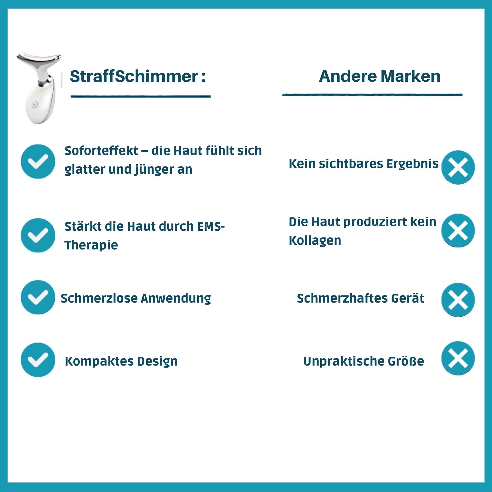 StraffSchimmer™ / Anti-Falten- Und Lifting-Massager