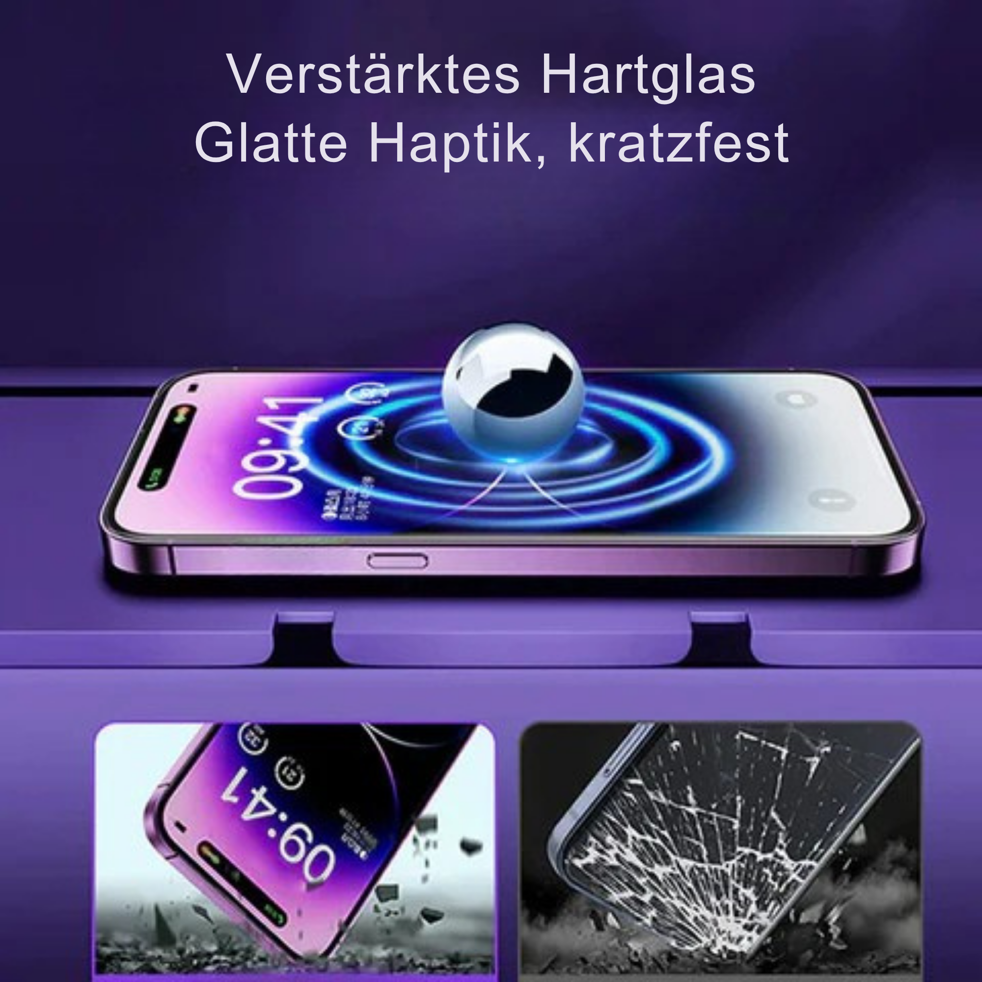 KlarEdge™ / Hochwertige staubfreie Displayschutzfolie