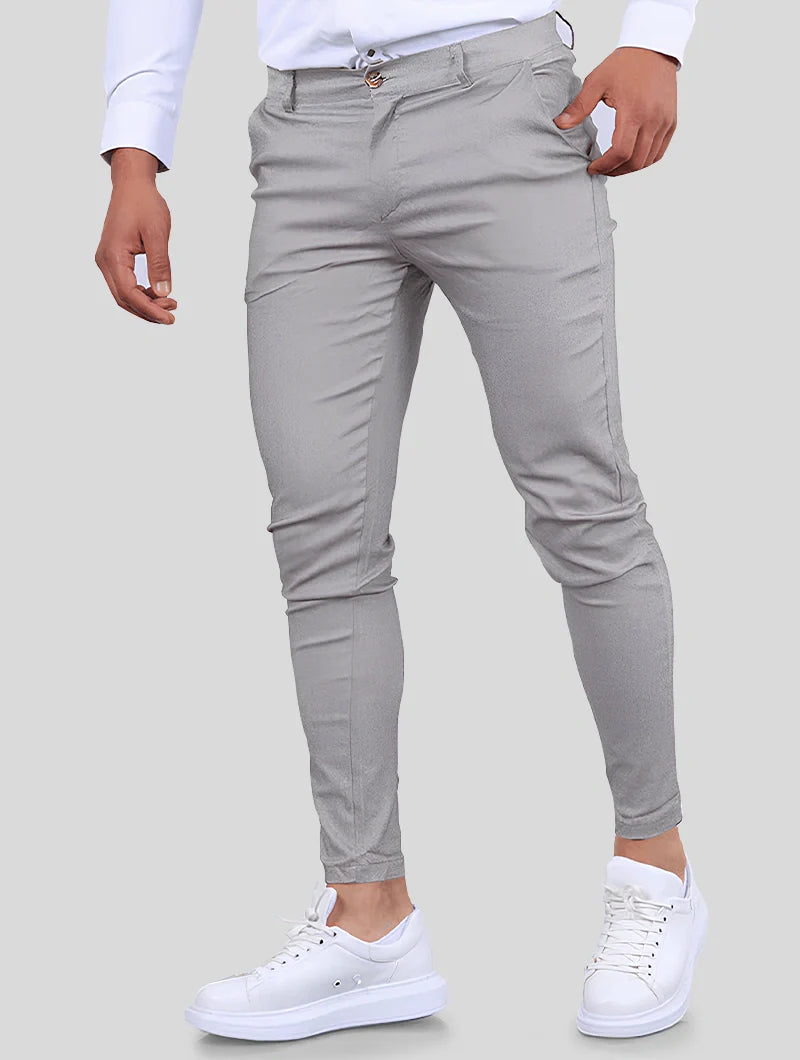 Flexform – Slim-Fit Stretchhose in Blau mit 4-Wege-Stretch für maximale Beweglichkeit