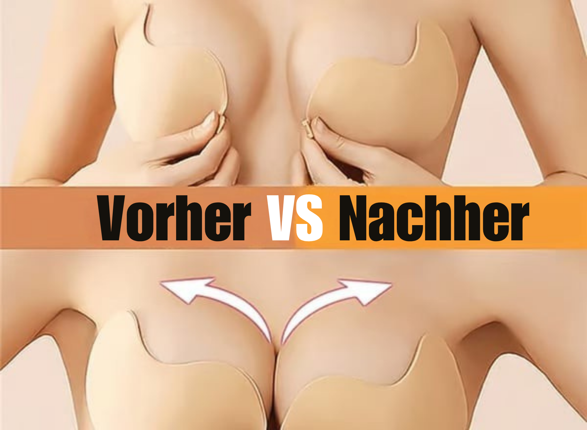 SophieLift – Selbstklebender trägerloser Push-up BH