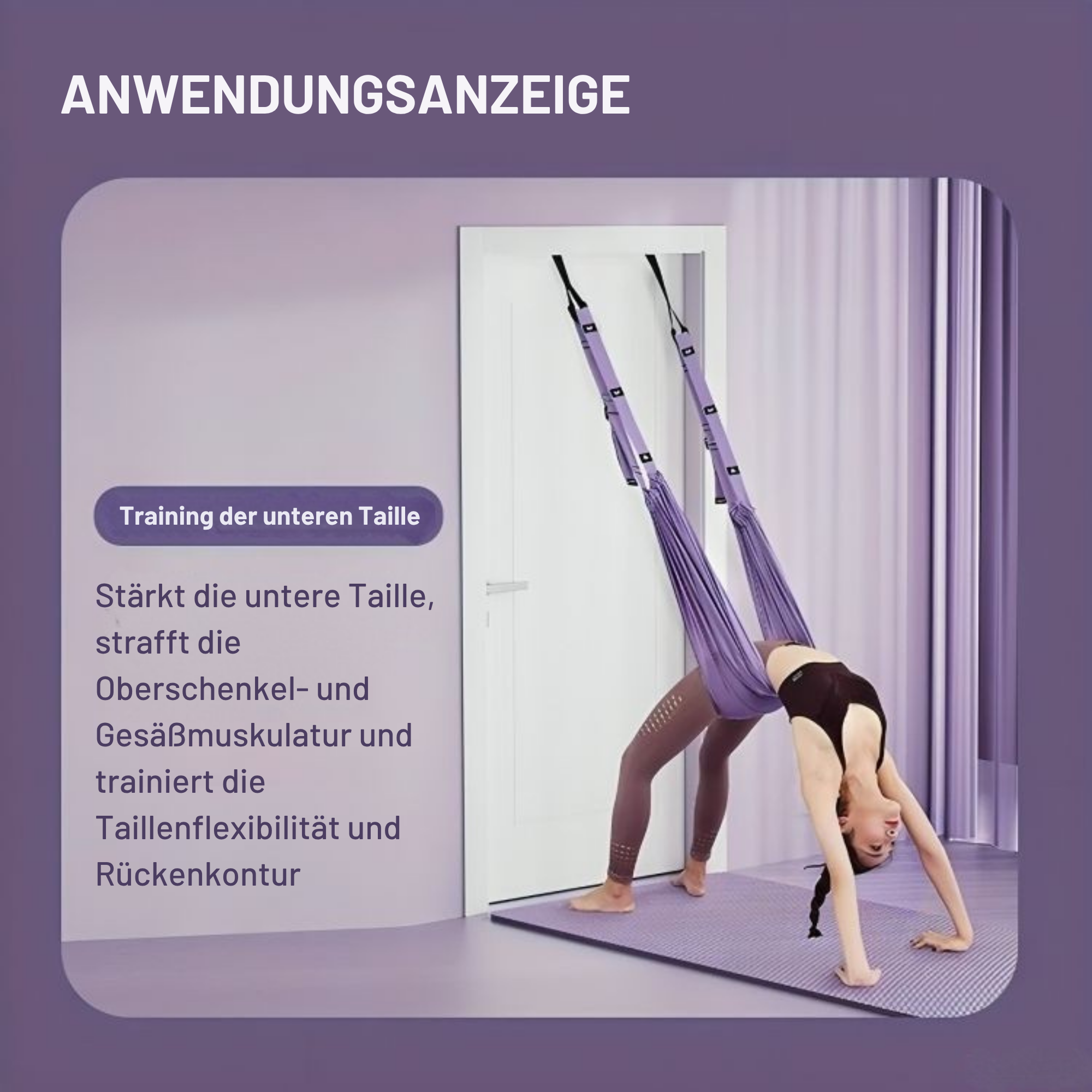 SchwebeStretch™ / Aerial Yoga-Seil