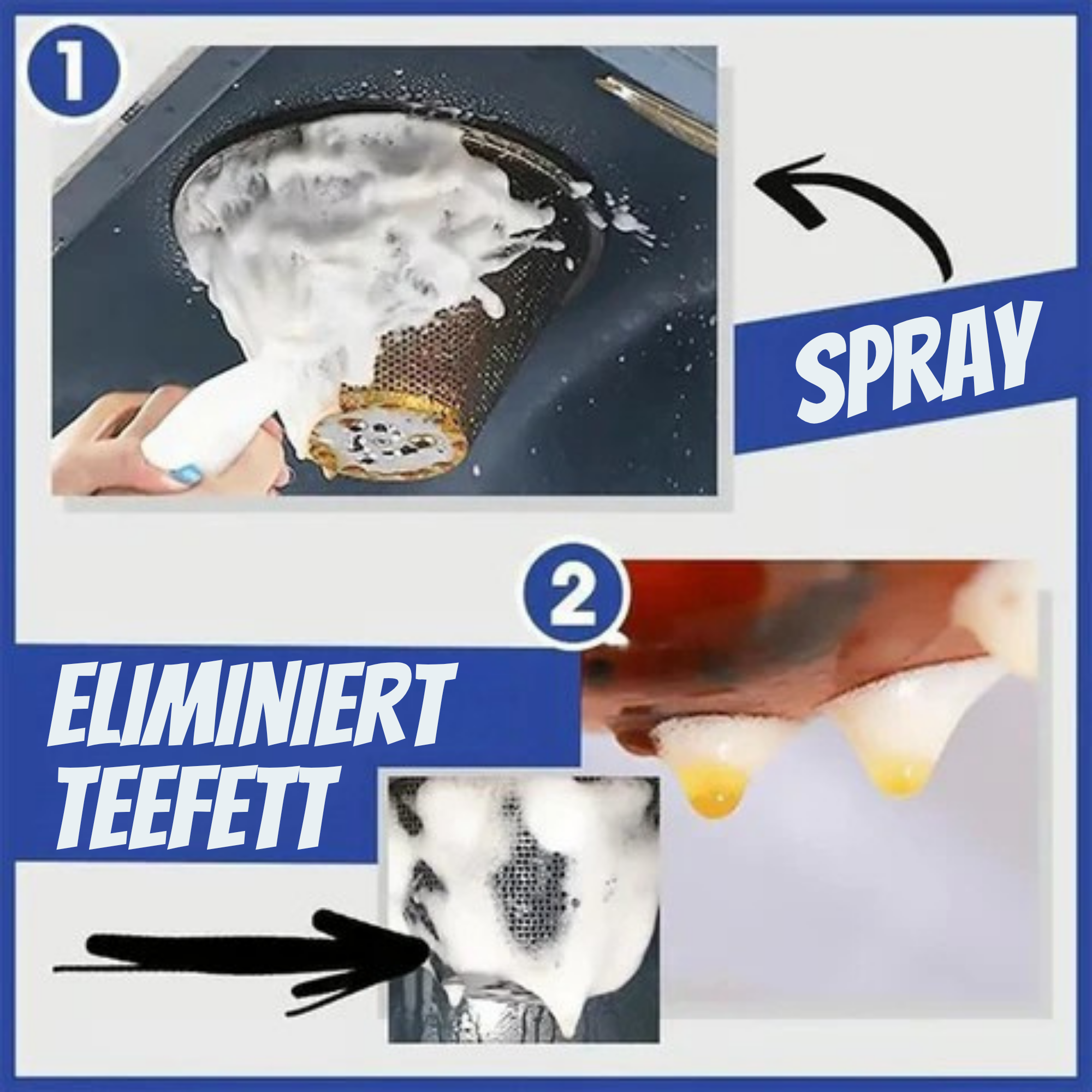 ReinRausch™ / Universelles Spülfreies Reinigungsspray