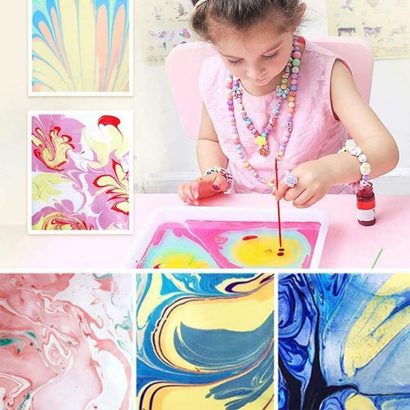 AquaSwirl Swirl Kunst auf Wasser bunt