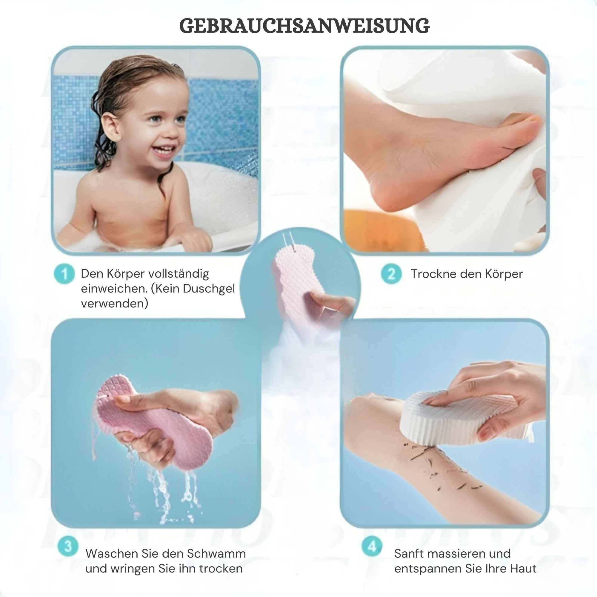 SeidenSchrub™ / Entferne Tote Hautzellen! (1+1 GRATIS)