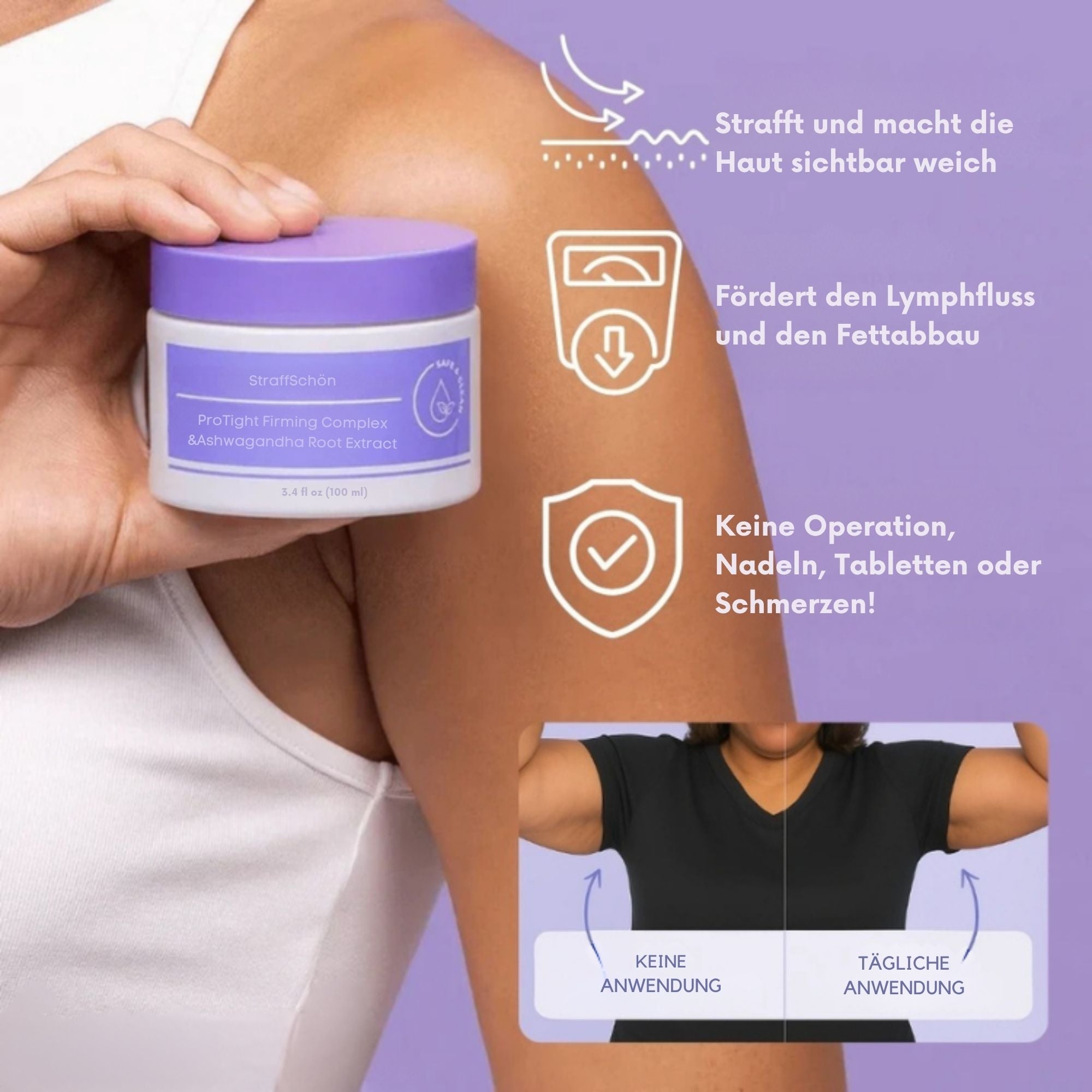 StraffSchÜn⢠/ Sag Hallo Zu Sichtbar Strafferer Haut! (1+1 GRATIS)