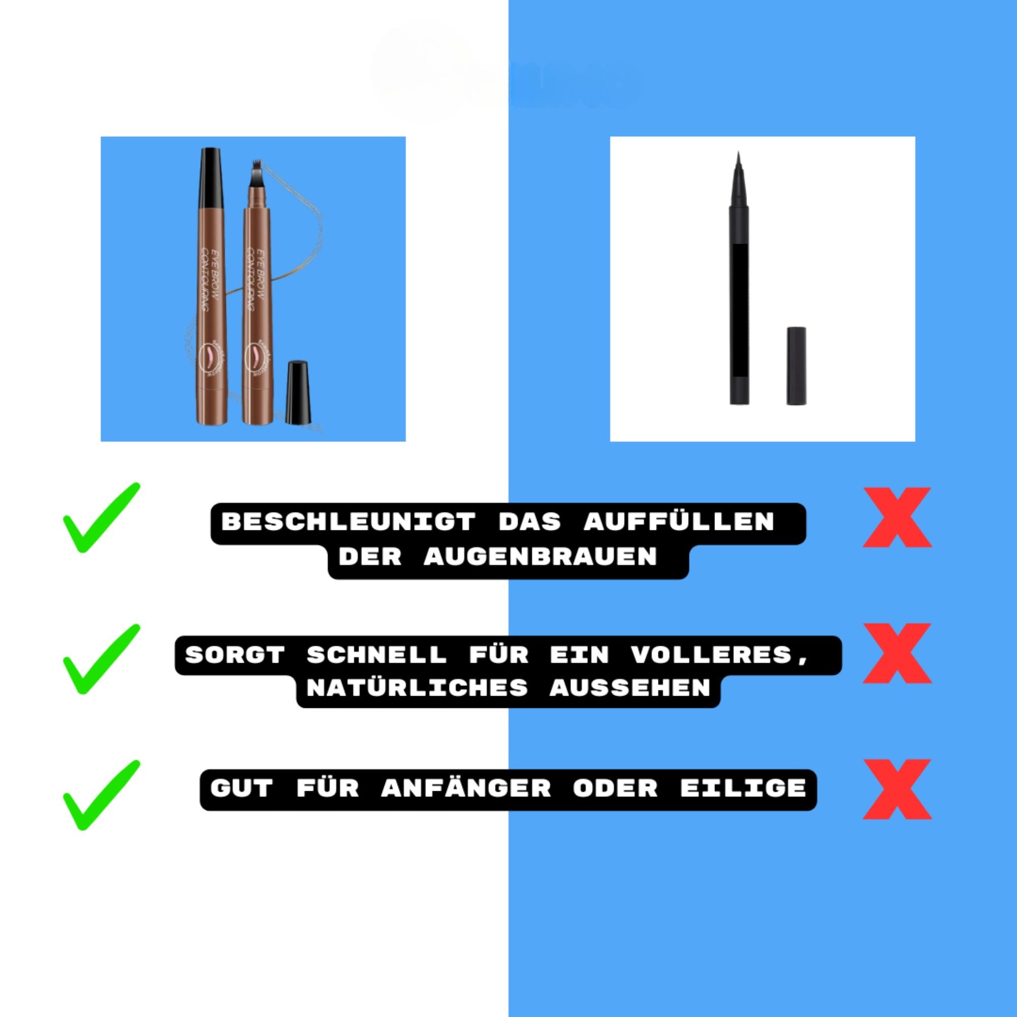 BrauenBliss™ / Microblading-Augenbrauenstift (1+1 GRATIS)