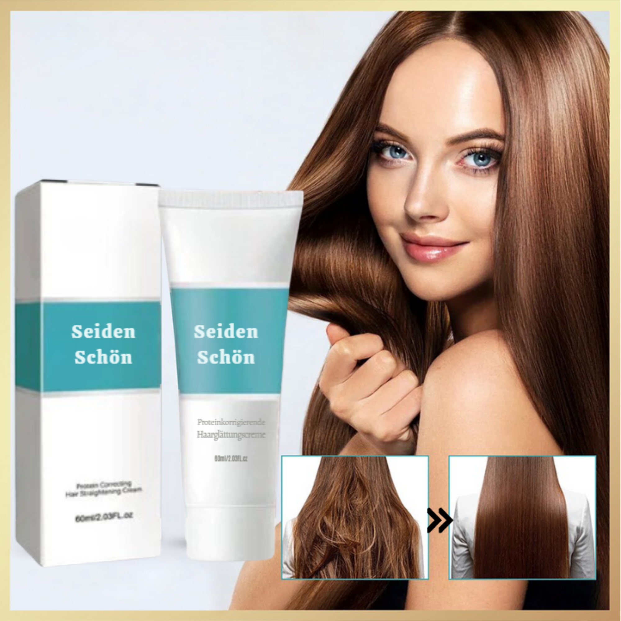 SeidenSchön™ / Sofortglättende Creme Für Seidiges Haar