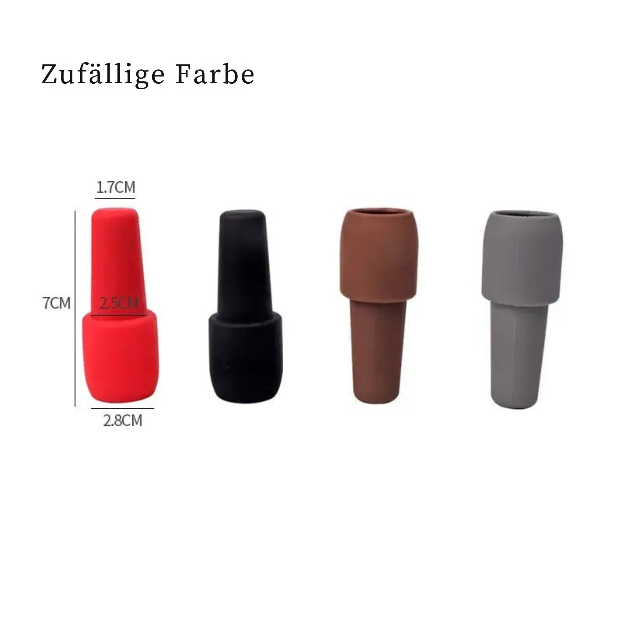 StopfSicher™ / Wiederverwendbare Silikon-Flaschenverschlüsse