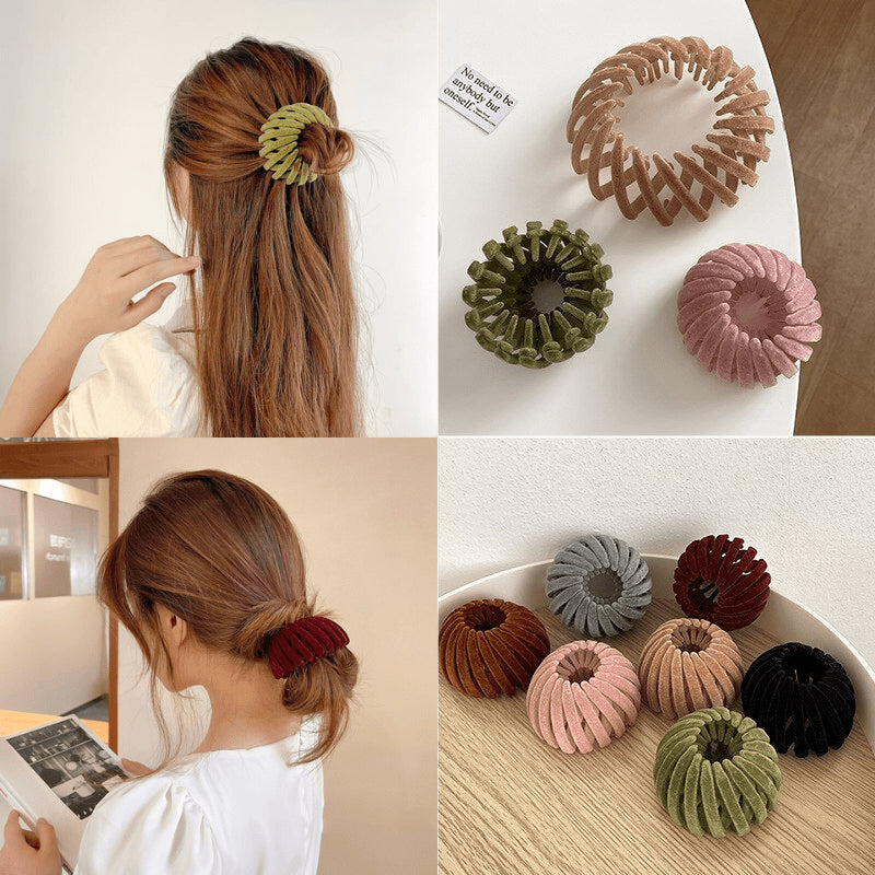 KordKlammer™ / Erweiterbare Runde Haarspange