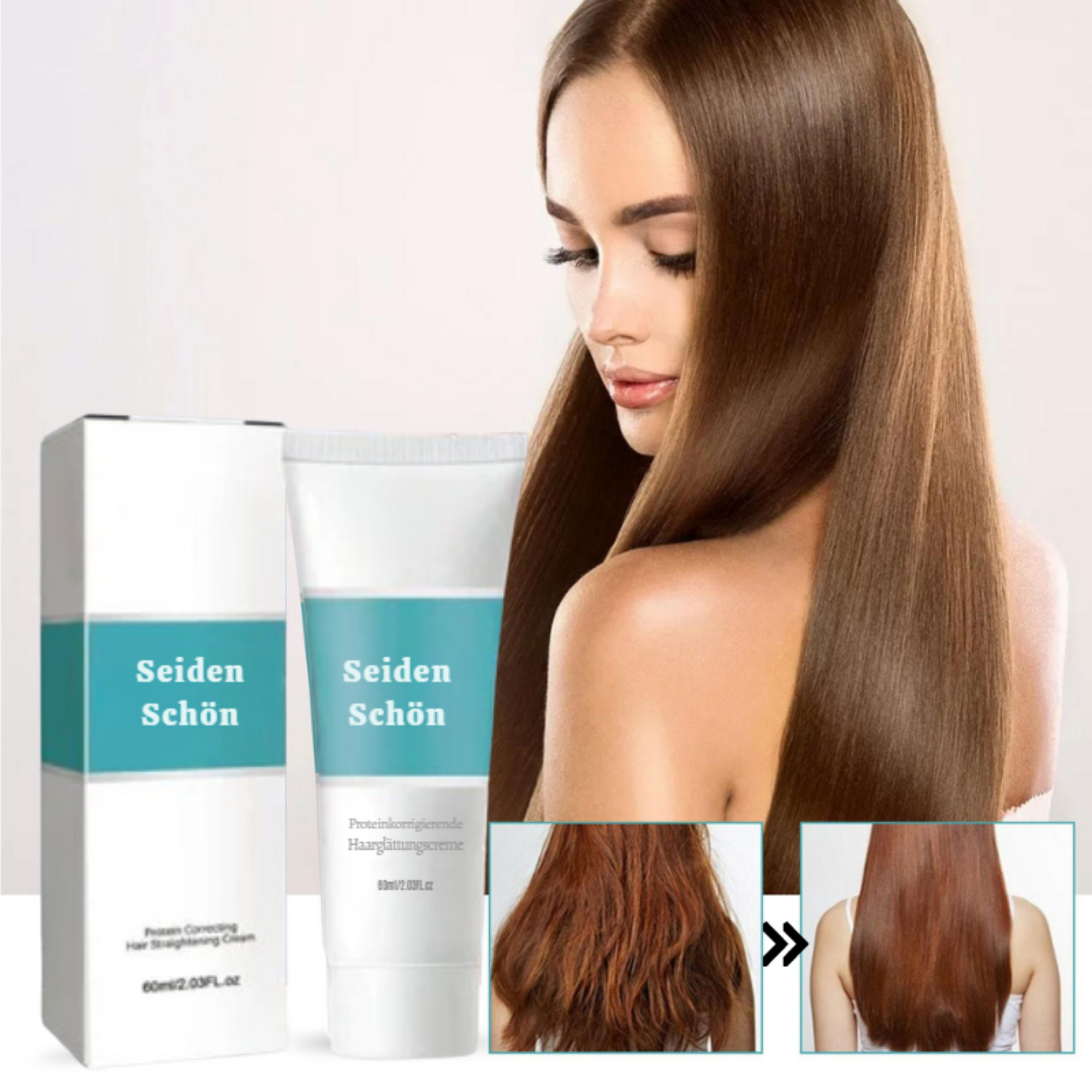 SeidenSchön™ / Sofortglättende Creme Für Seidiges Haar