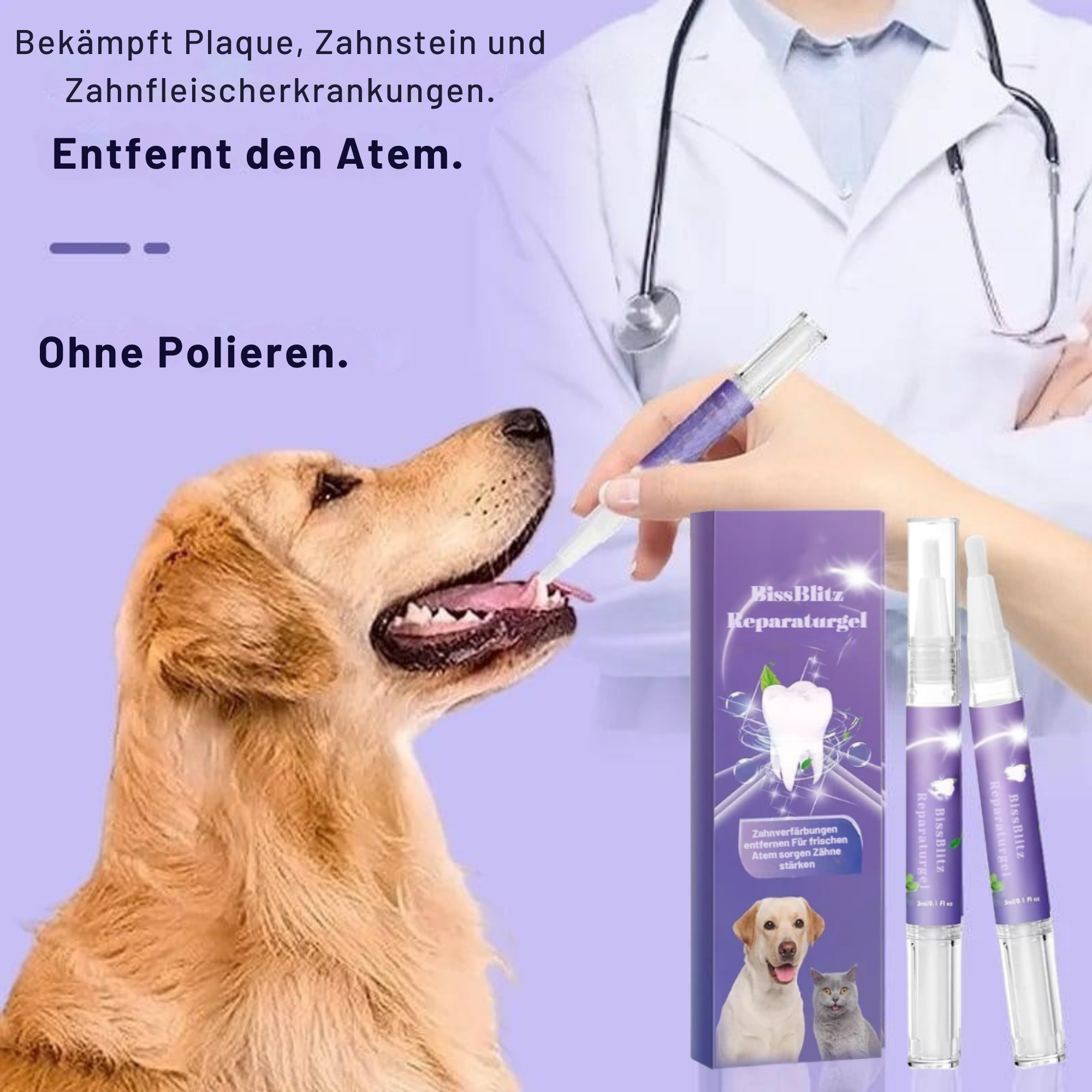 BissBlitz™ / Die Ultimative Lösung Für Die Zahnprobleme Deines Haustiers (1+1 GRATIS)