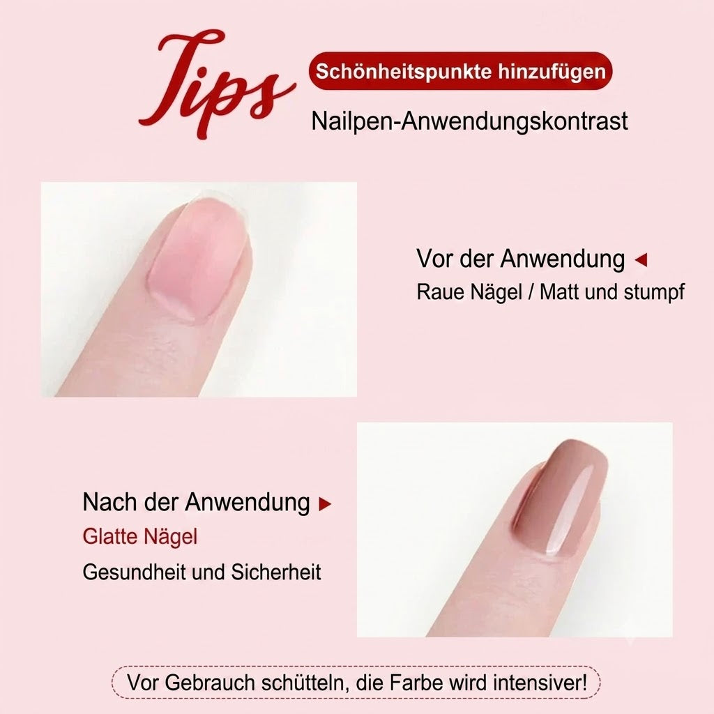 Luxanail / Nagelgel | Präzise Nail Art mit Gel Farbe | Schnell trocknend und langhaltend
