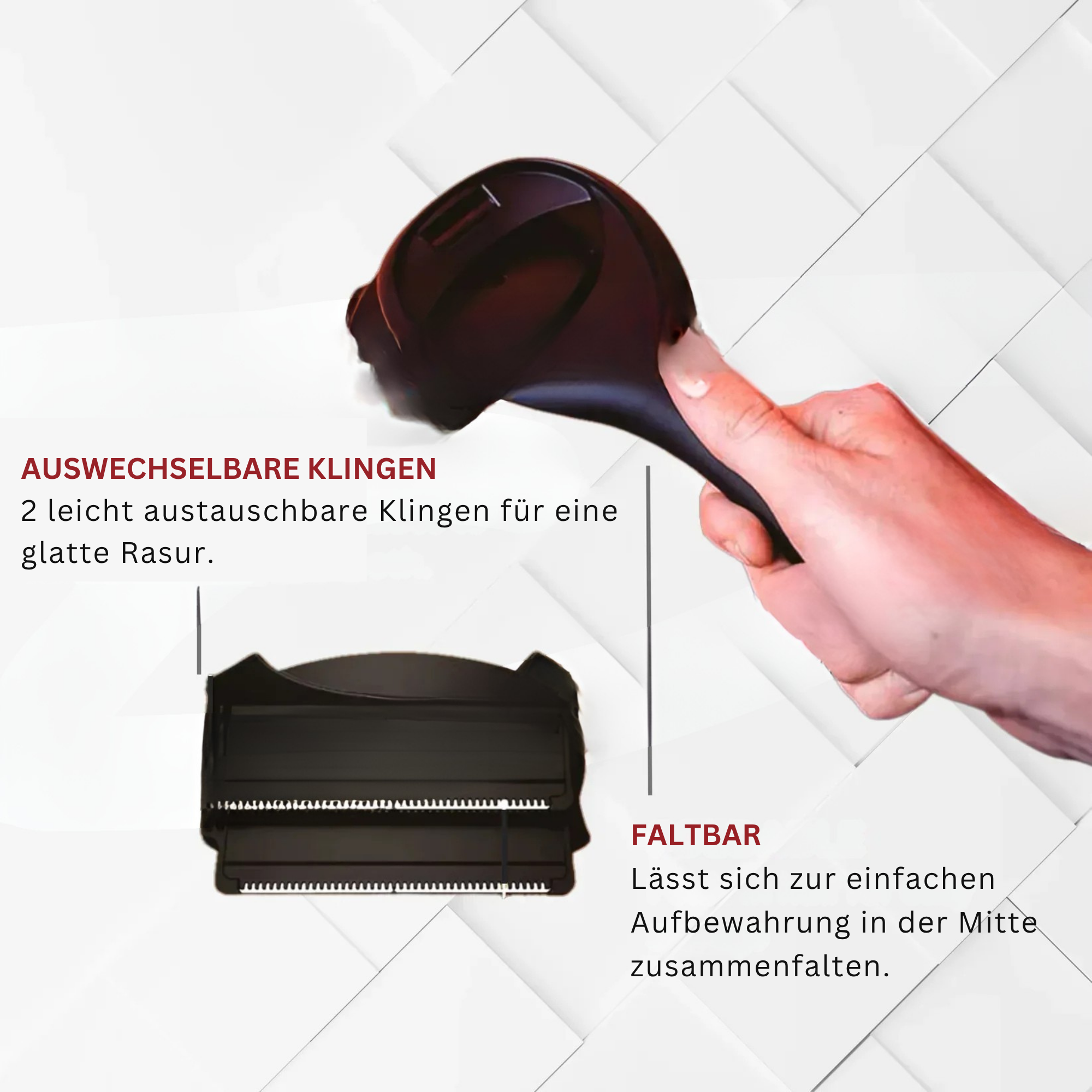 Justus – Glatte Rasur für den Rücken ohne Schmerzen