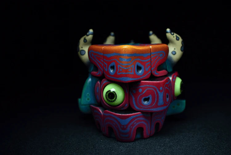 ChaosKubus – Handgefertigtes Kunstspielzeug trifft auf Puzzle-Monster