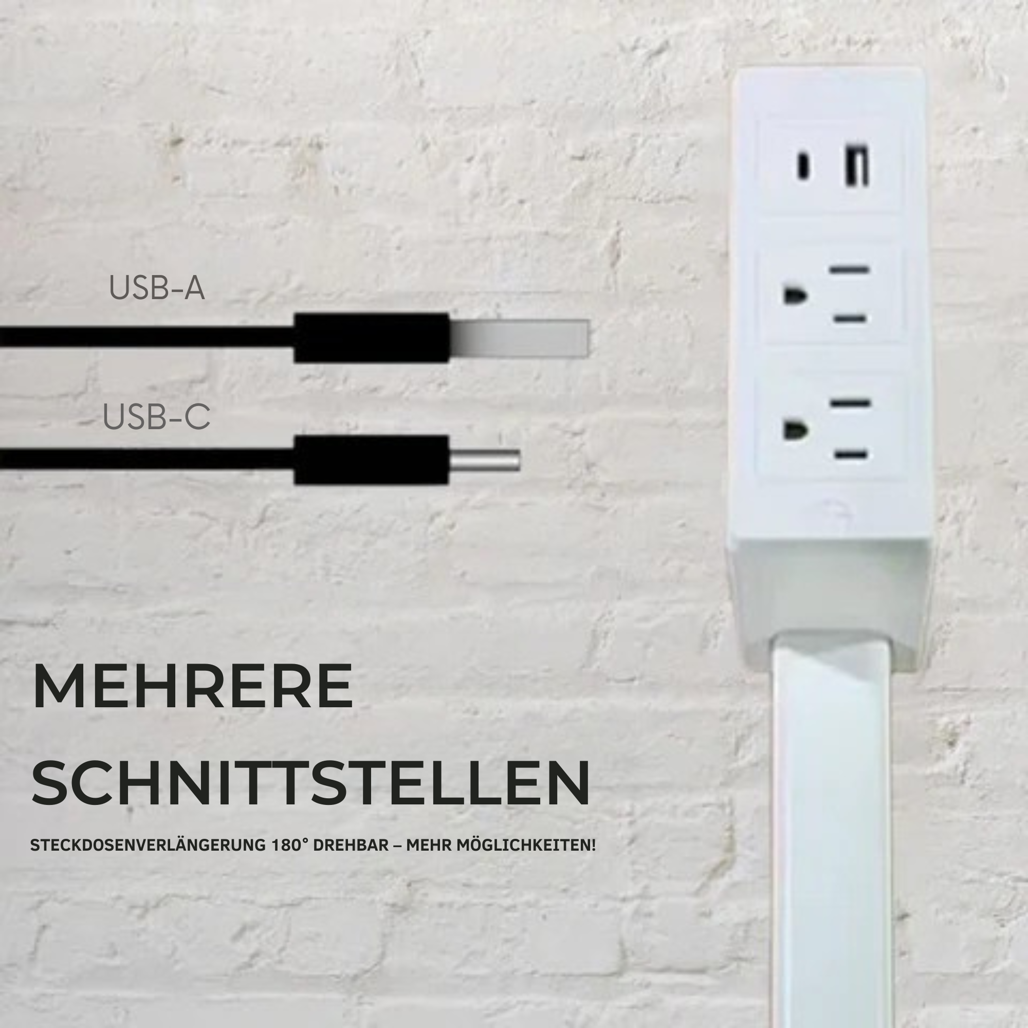 SteckSmart™ / Kompakter Elektrischer Steckdosenadapter