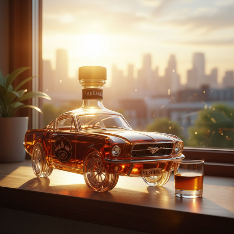 WhiskyWild™ / Bronco Whiskyflasche