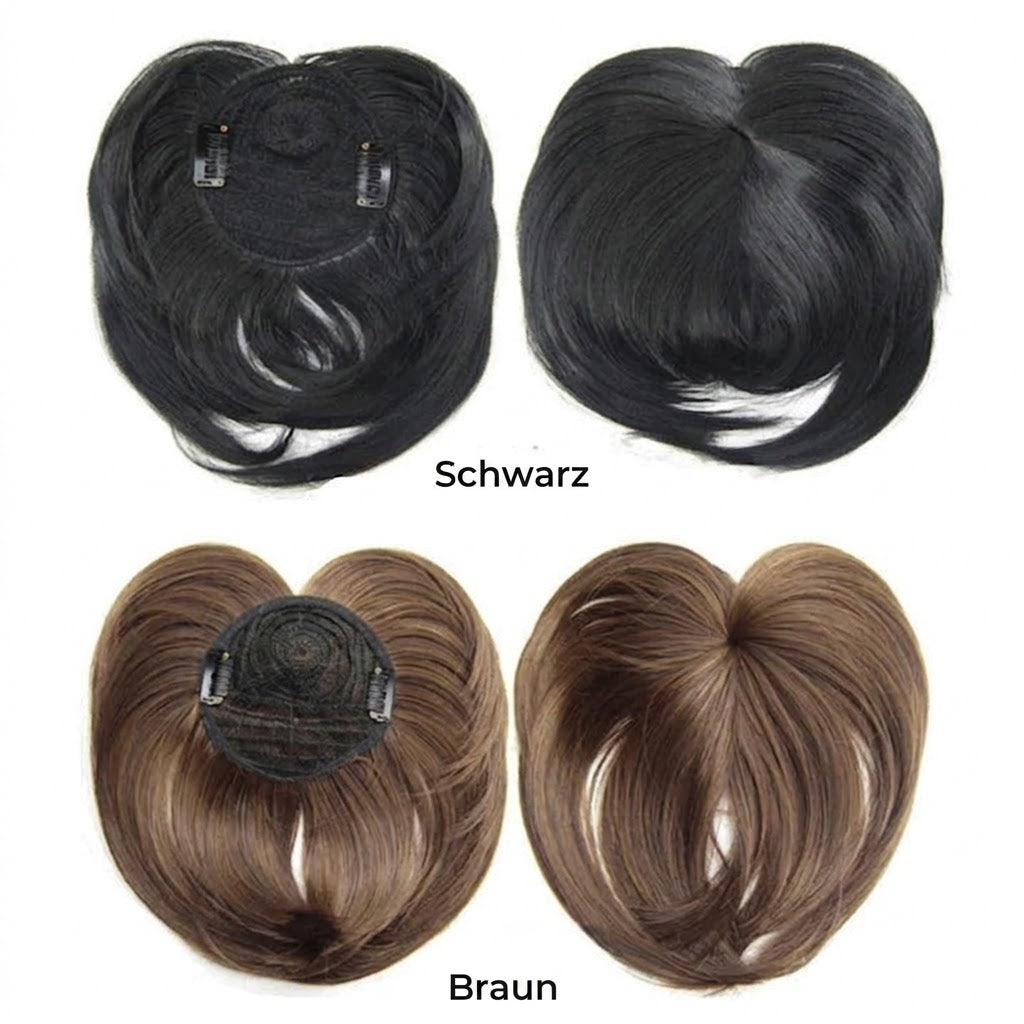 Cavelle / Haarteil | Clip-In-Haarperücke | Nahtloser Sofort-Look (1+1 Gratis)