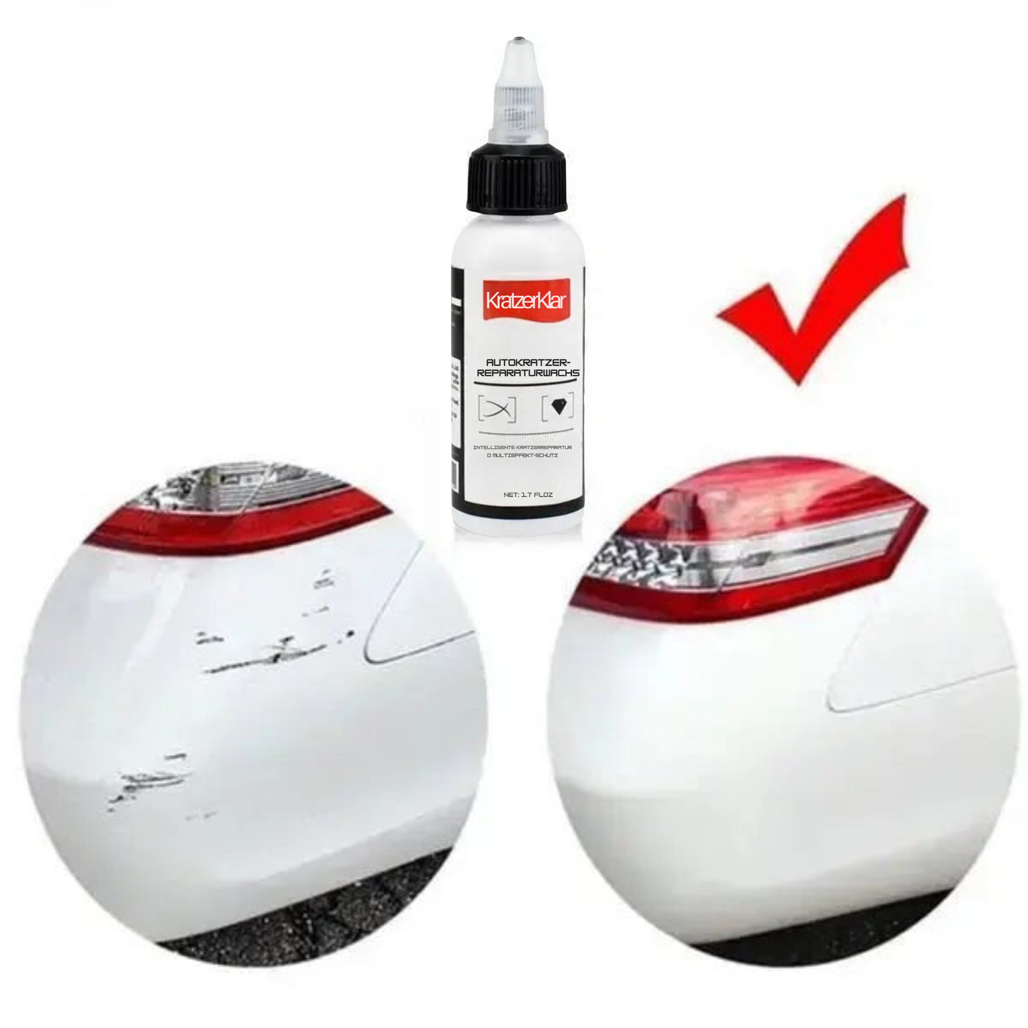 KratzerKlar™ / Kratzer Entfernen in Sekunden Ohne te Polieren! (1+1 GRATIS)