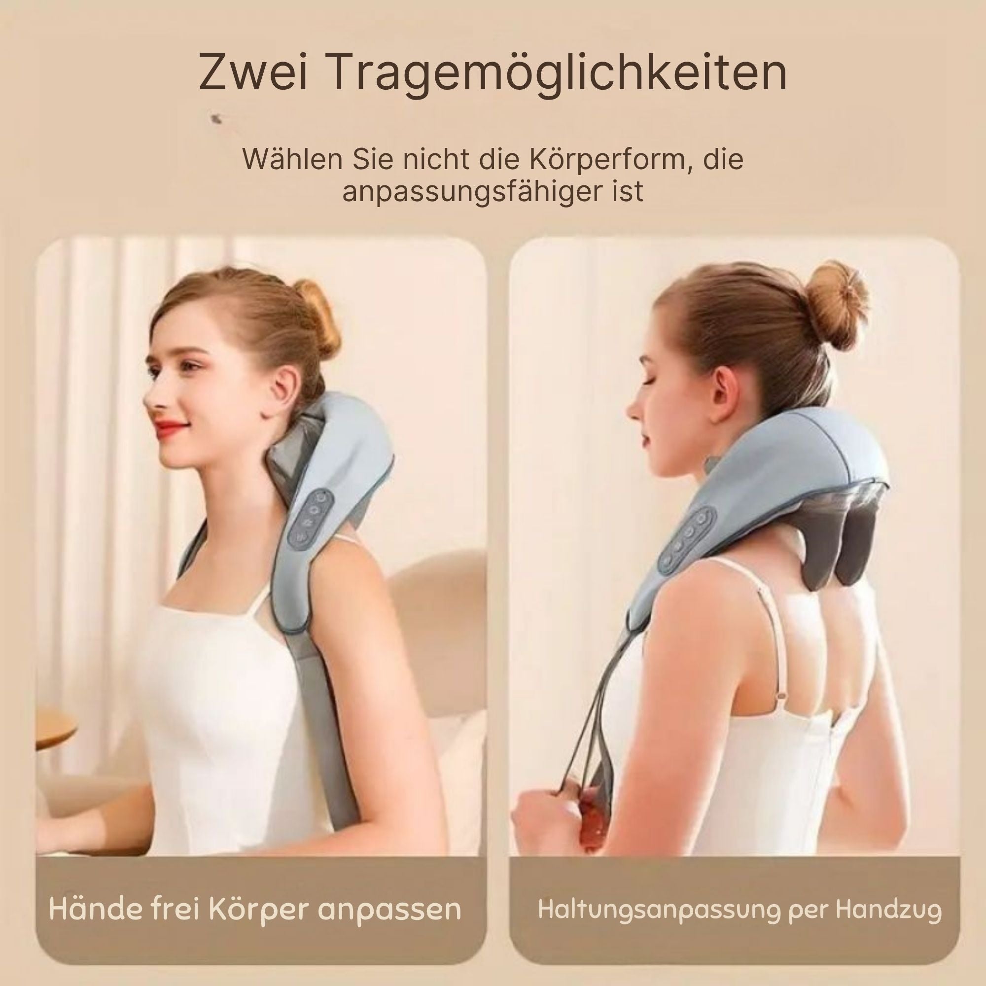 MassageMeister™ / Elektrisches Nacken- Und Rückenmassagegerät