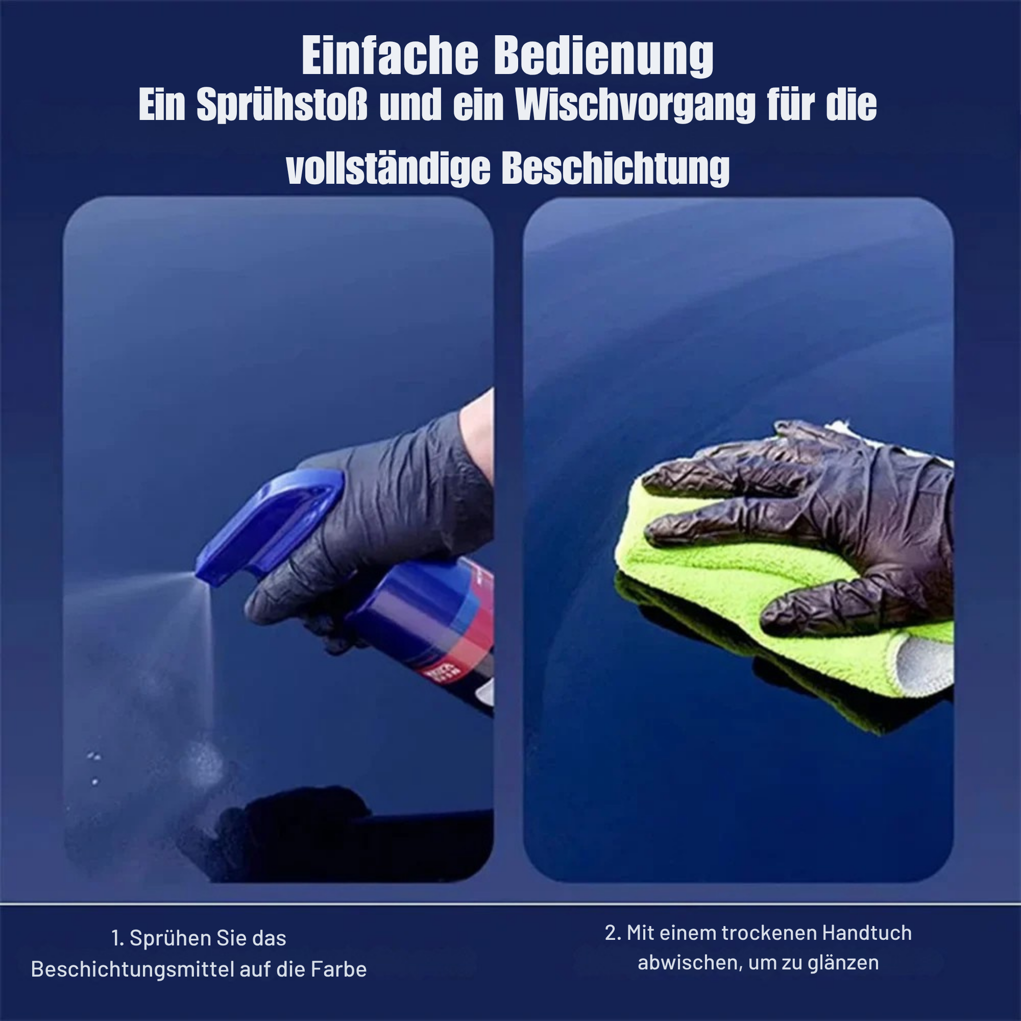 PolierPro™ / 3-in-1 Auto-Beschichtungsspray (1+1 GRATIS)