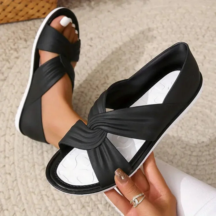 Gabriele / Bowtie Slide Sandalen