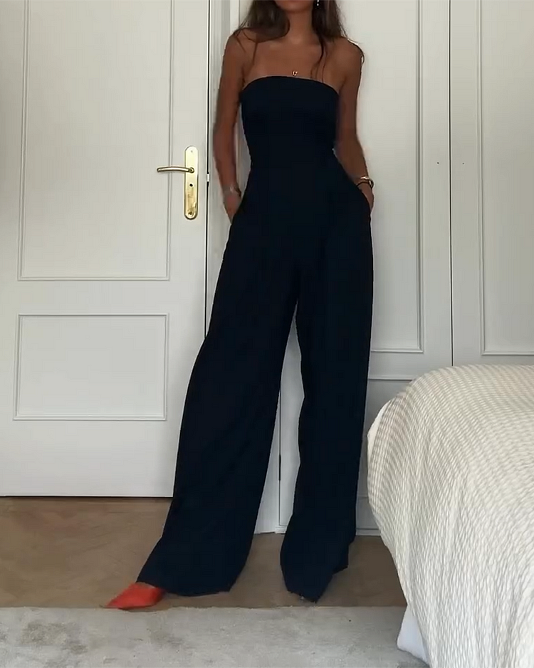Elsa™ | Eleganter trägerloser Overall