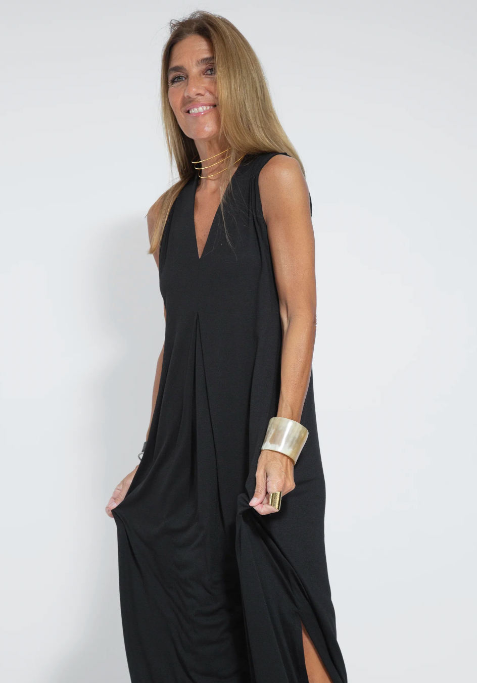 Iris | Elegantes, bequemes Sommerkleid für Damen