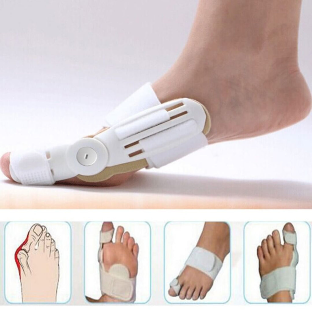 ZehenZentrix™ / Orthopädischer Gelenkiger Hallux-Valgus-Korrektor (1+2 GRATIS)