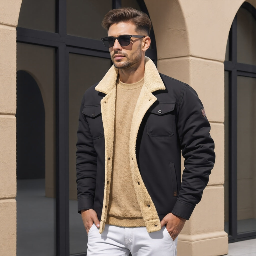 DIRK - Vintage Bomberjacke für Herren - Perfekt für Frühling und Sommer