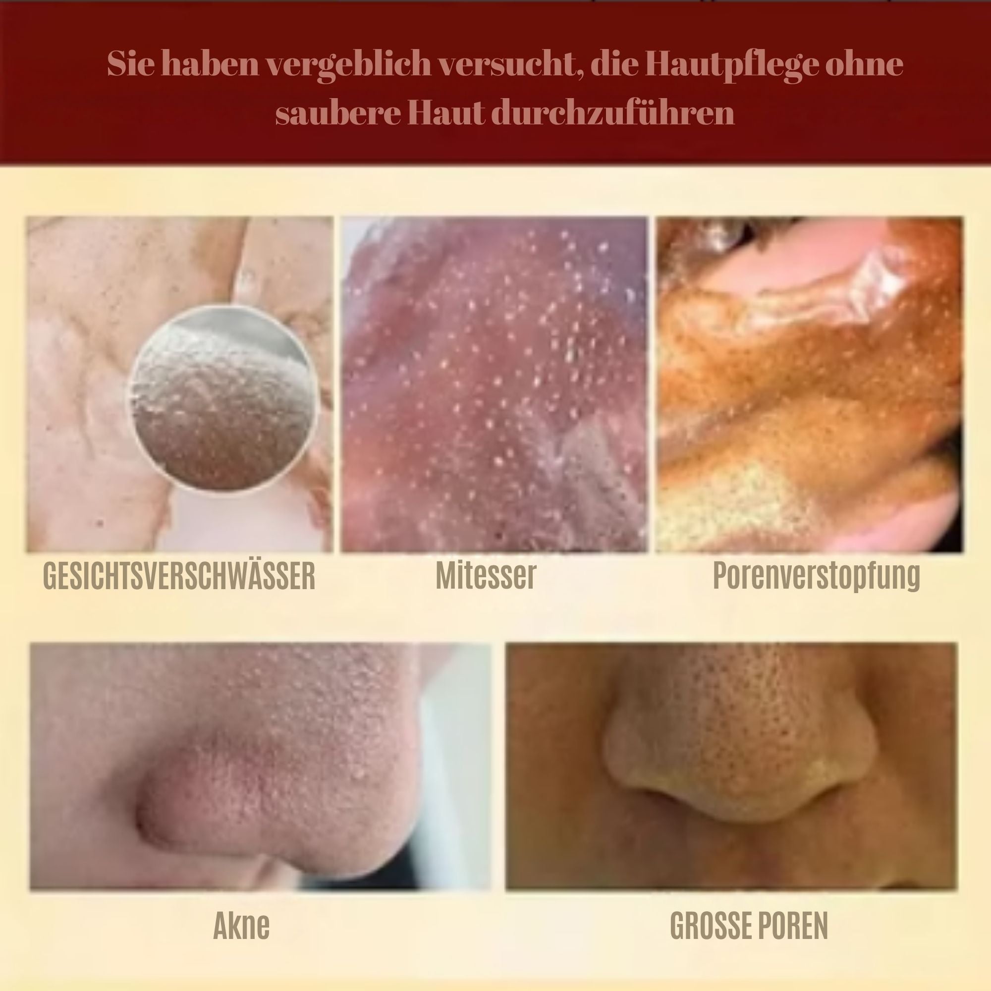 KräuterKlar™ / Pro-Kräuter Verfeinernde Abziehbare Gesichtsmaske