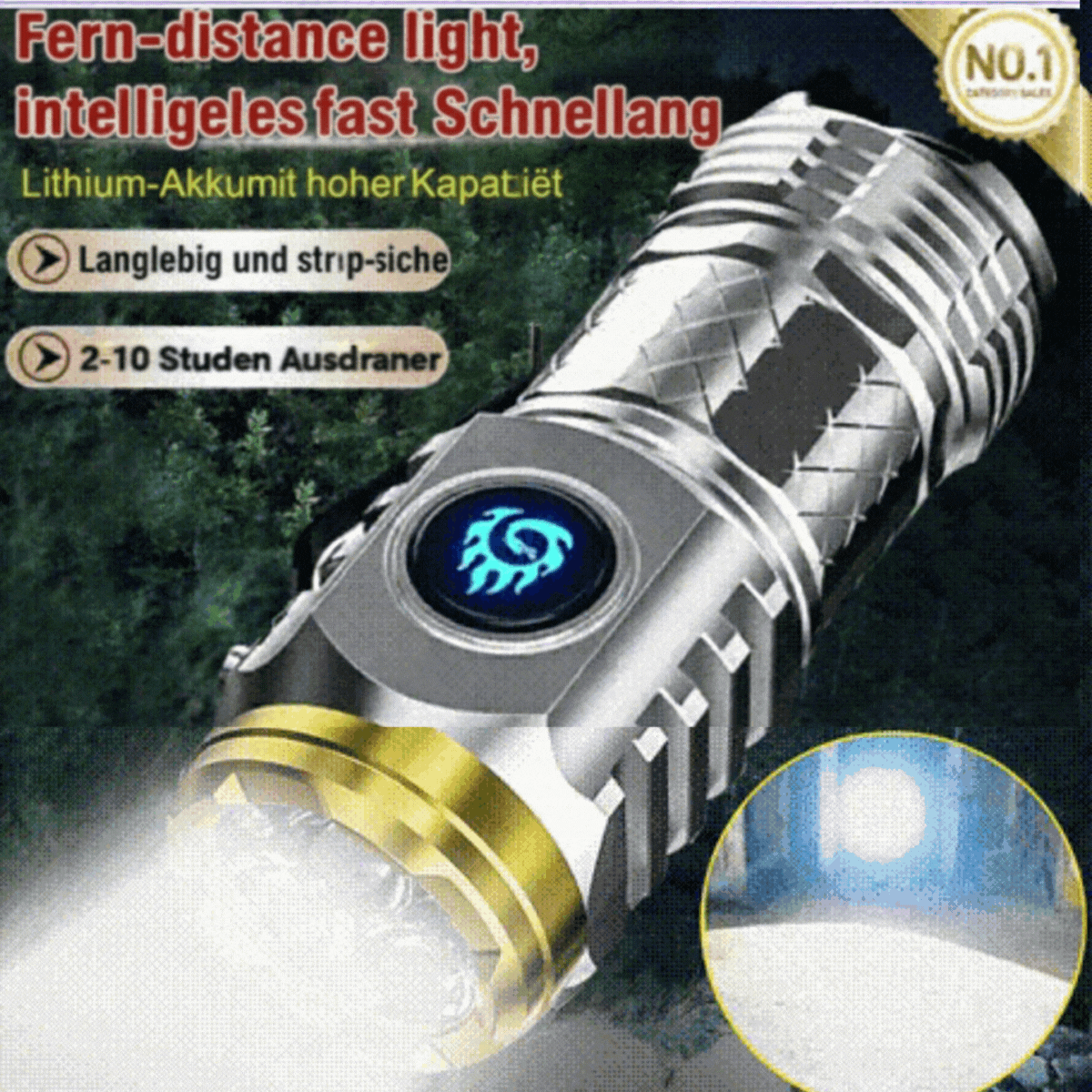 MiniMonster⢠/ Mini-Super-Power-Taschenlampe