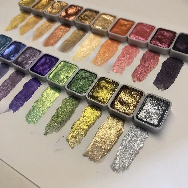 FarbFunkel™ / Künstlerische Mineral Aquarellpigmente