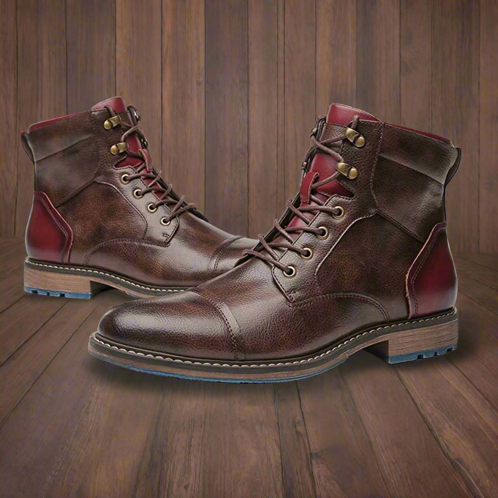 Dawson | Oxford-Stiefel aus Leder