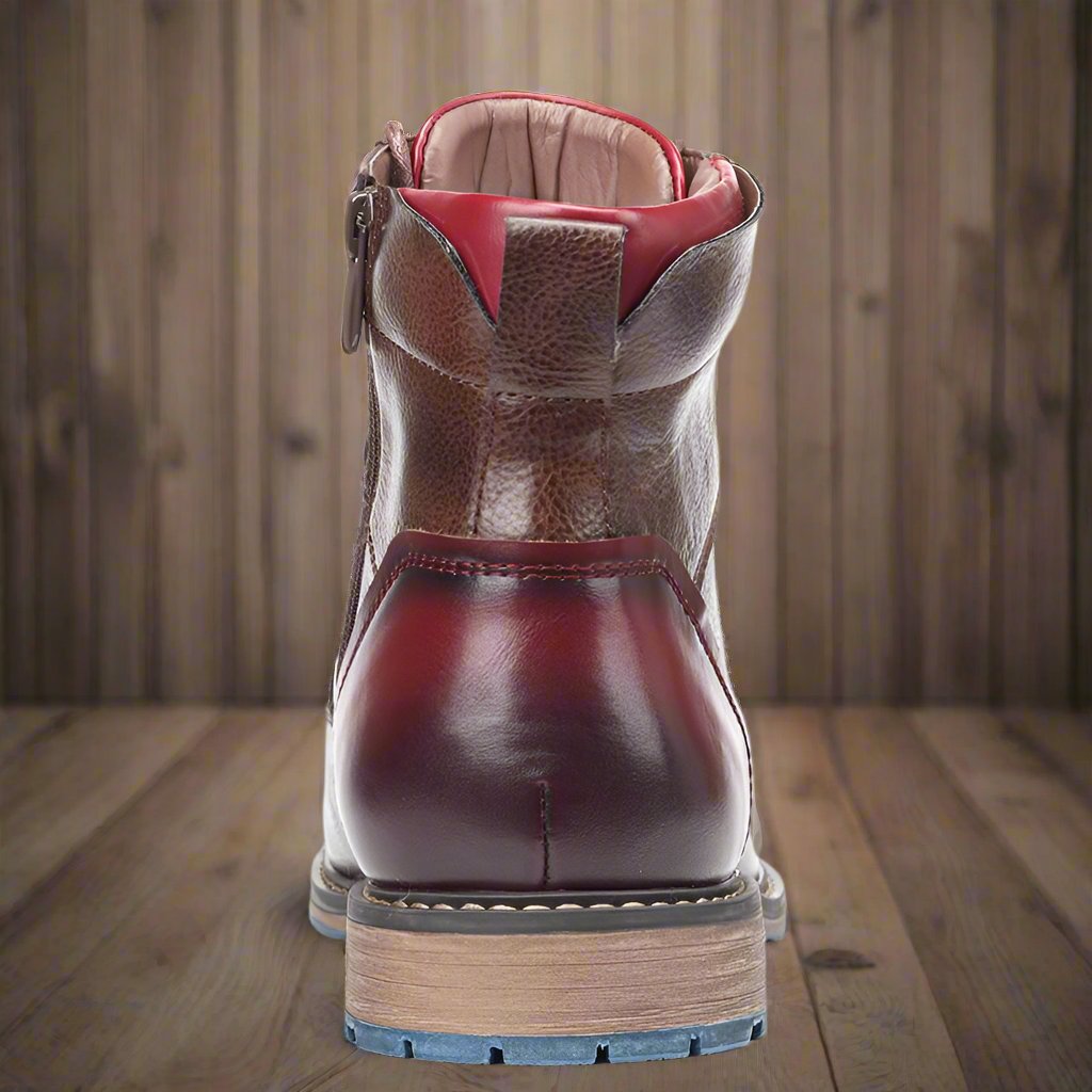 Dawson | Oxford-Stiefel aus Leder