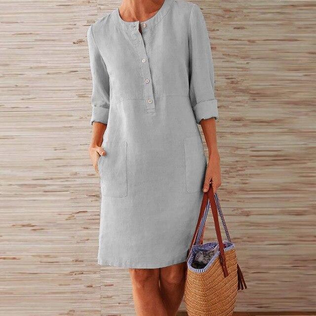 Ottilie | Stilvoll vielseitiges Damen-Midikleid
