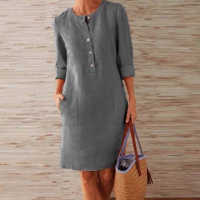Ottilie | Stilvoll vielseitiges Damen-Midikleid